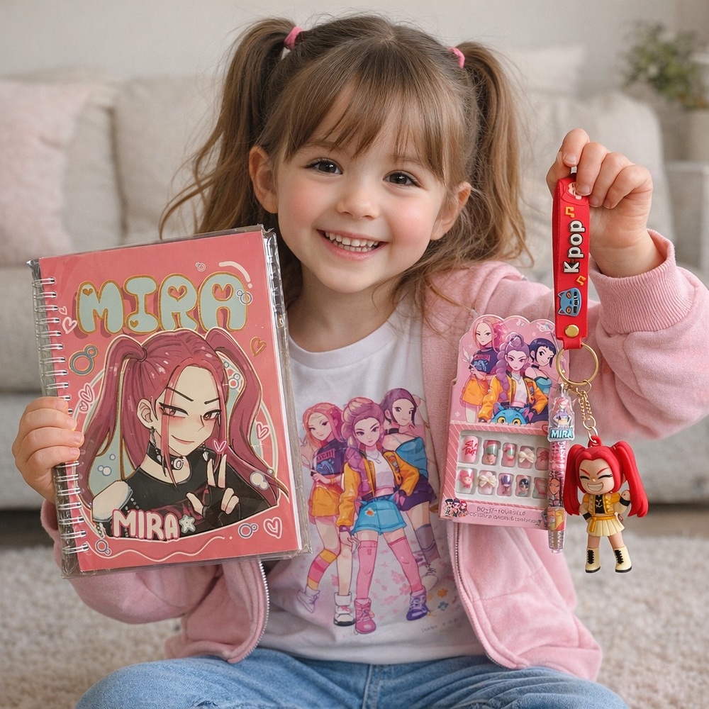 K-Pop Kids Set - Red